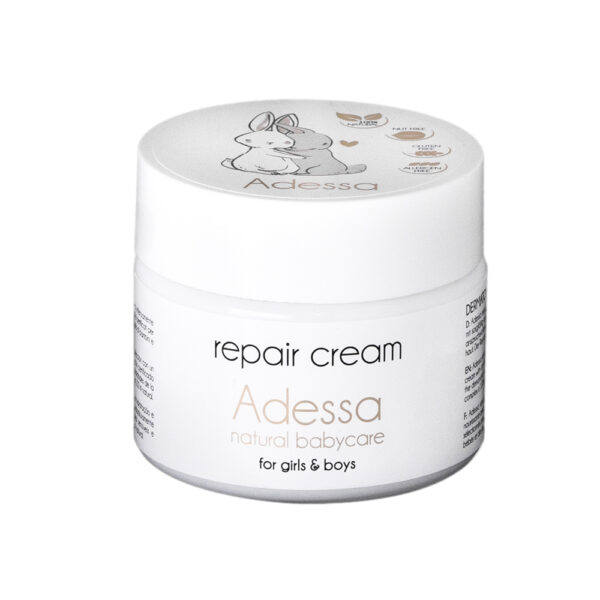 Adessa natural baby and kids care for girls & boys, repair cream, 50ml – Bild 2
