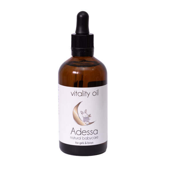 Adessa natural baby and kids care for girls & boys, vitality oil, 100ml